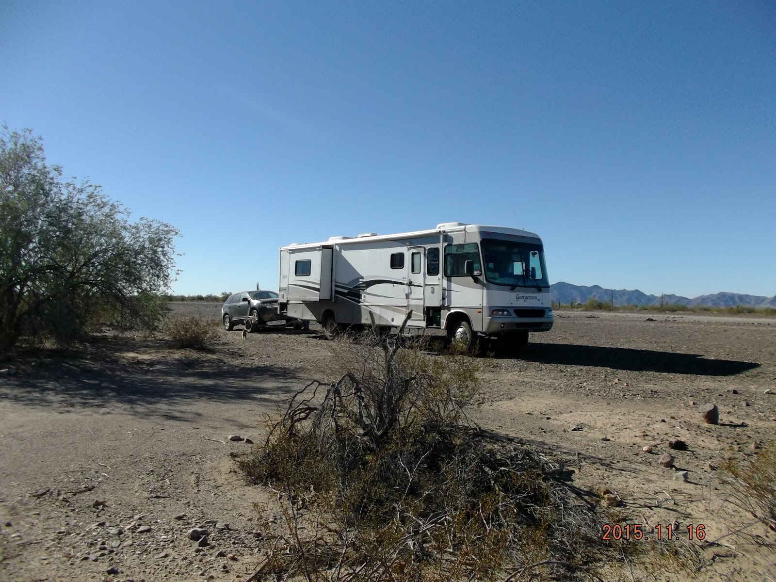 RV at Campsite