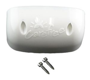 Eclipse Fascia Bottom End Cap-White