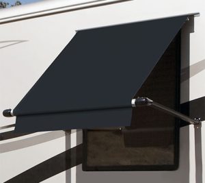 6', Black, Simply Shade Window Awning