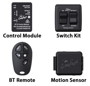 Carefree Connects: Wireless Awning Control System With Remote and Motion Sensor (BT12)